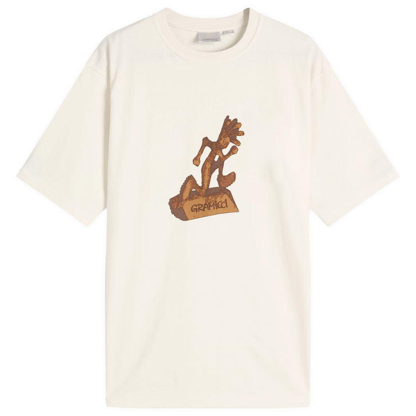 Majica GRAMICCI Gramicci Sculpture T-Shirt, Size Small Bela | G5FU-T136-NPG