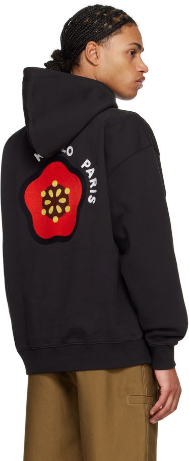 Pulover KENZO Embroidered 'Pop' Oversized Hoodie Črna | FF55SW2754MC, 2