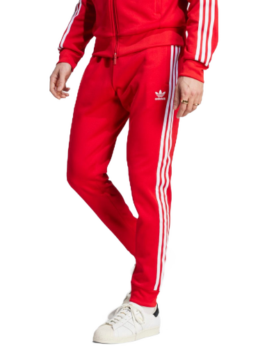 Trenirka adidas Originals Adicolor Classics SST Track Pants Rdeča | IM4543