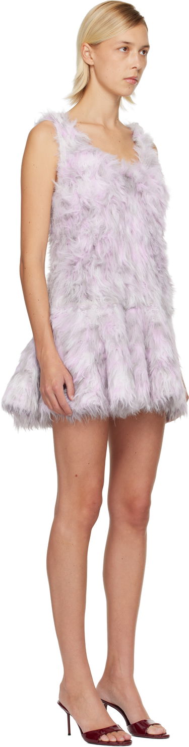 Obleke Diesel M-Astrid Faux-Fur Minidress Večbarvna | A21450 0EGCD, 1
