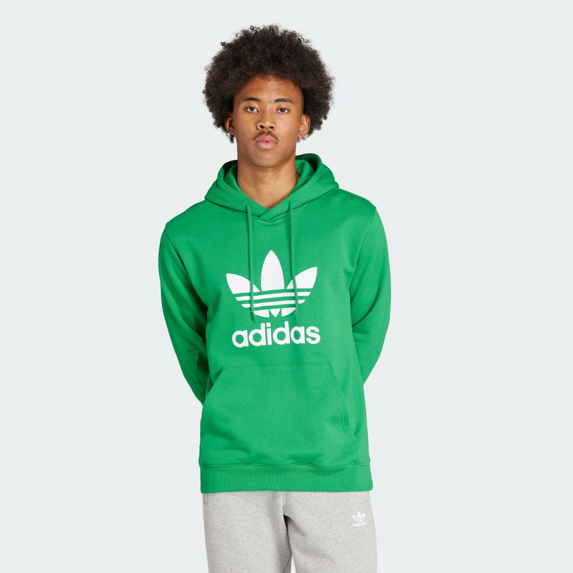 Pulover adidas Originals Adicolor Classics Trefoil Zelena | IM9403