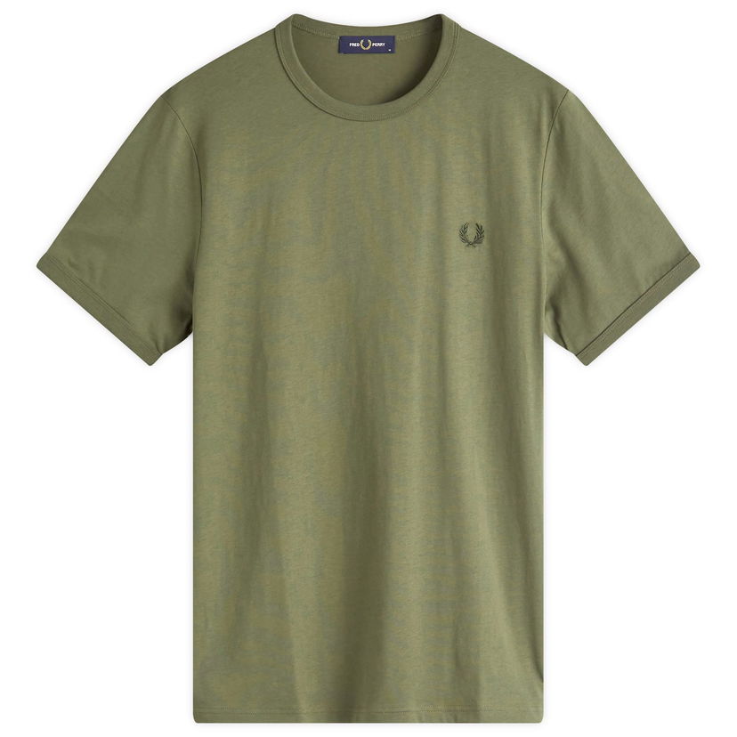 Majica Fred Perry Ringer T-Shirt Zelena | M3519-X21