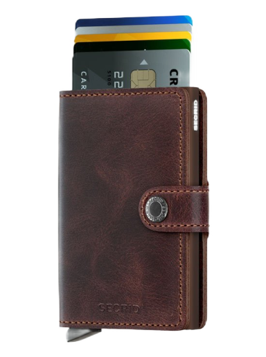 Denarnica Secrid Miniwallet Vintage Rjava | M-CHOCOLATE