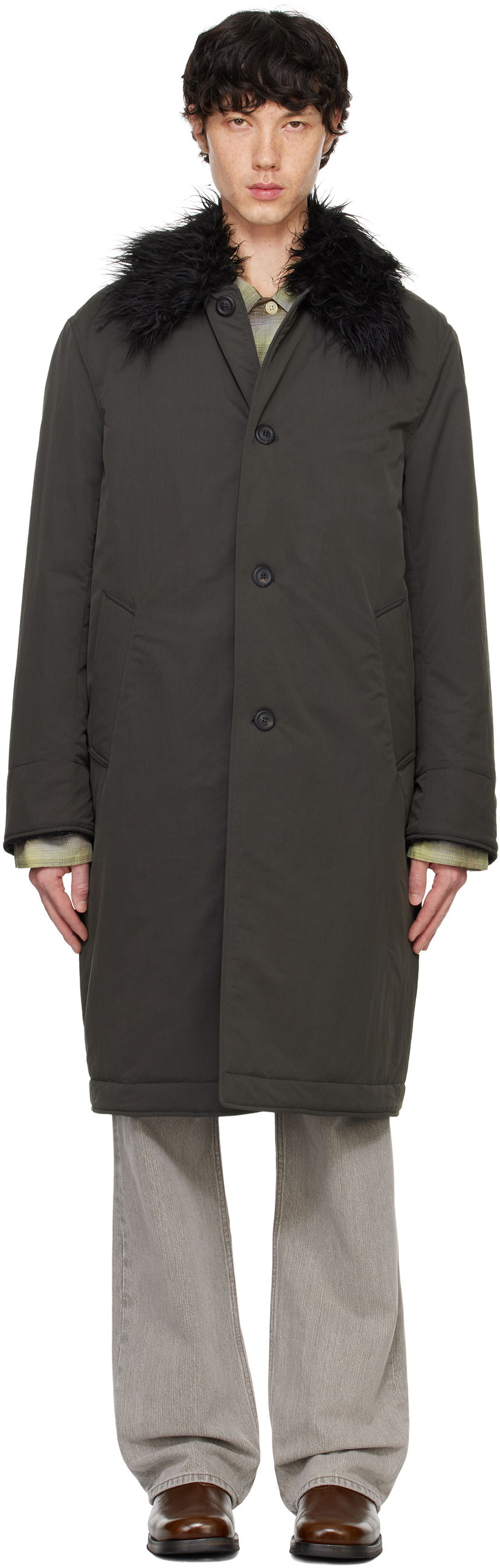 Parka OUR LEGACY Polar Coat Zelena | M4241PV