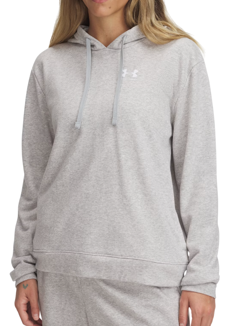 Pulover Under Armour Under Armour Rival Terry Hoodie Siva | 6005511-011