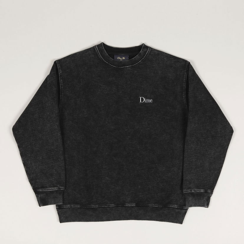 Pleteni pulover Dime Dime Classic French Crewneck Črna | DIME2SP2534BLK