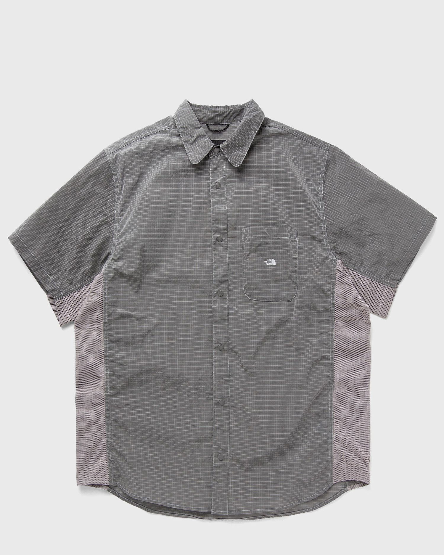 Srajce The North Face Short Sleeve Mixed Fabric Shirt Siva | NF0A8CKHA0M1, 0