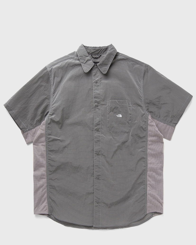 Srajce The North Face Short Sleeve Mixed Fabric Shirt Siva | NF0A8CKHA0M1