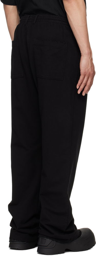 Trenirka We11done We11done Piercing Sweatpants Črna | WD-TA1-25-712-U-BK, 2