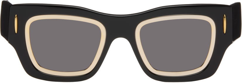 Sončna očala Loewe Loewe Cinema Double Layer Sunglasses Črna | LW40168IM5301A 840126861389