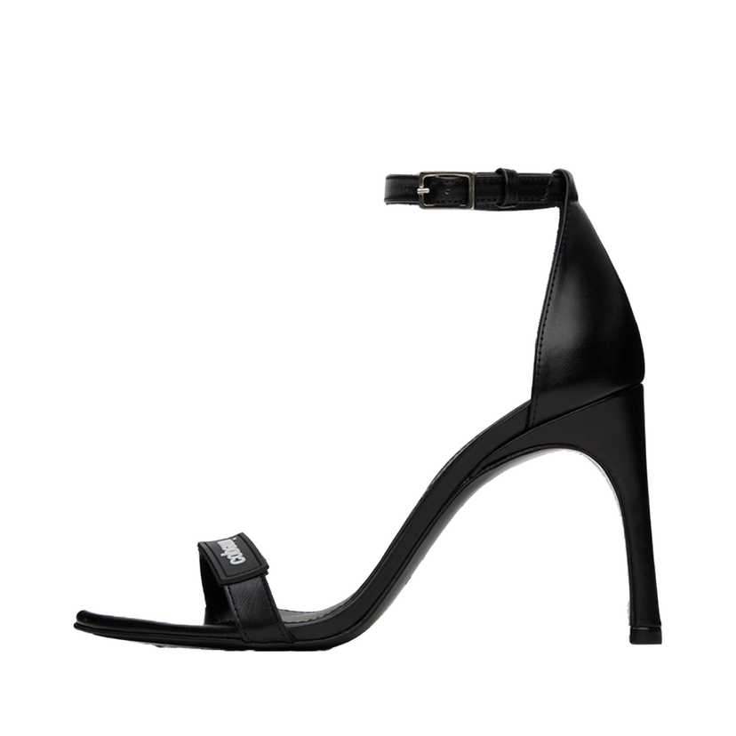 Superge in čevlji Coperni Logo Skinny Strap Heeled Sandals Črna | COPSH44477