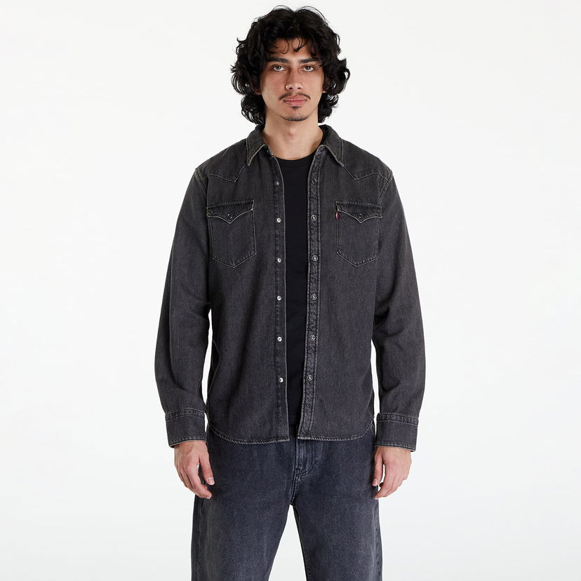 Srajce Levi's Barstow Western Standard Fit Shirt Črna | 85744-0038