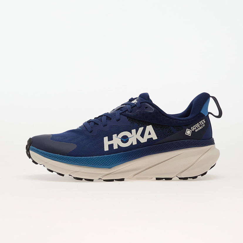 Superge in čevlji Hoka One One Challenger Atr 7 Gtx Midnight Blue/ Grout Mornarica | 1134501F-MGRT