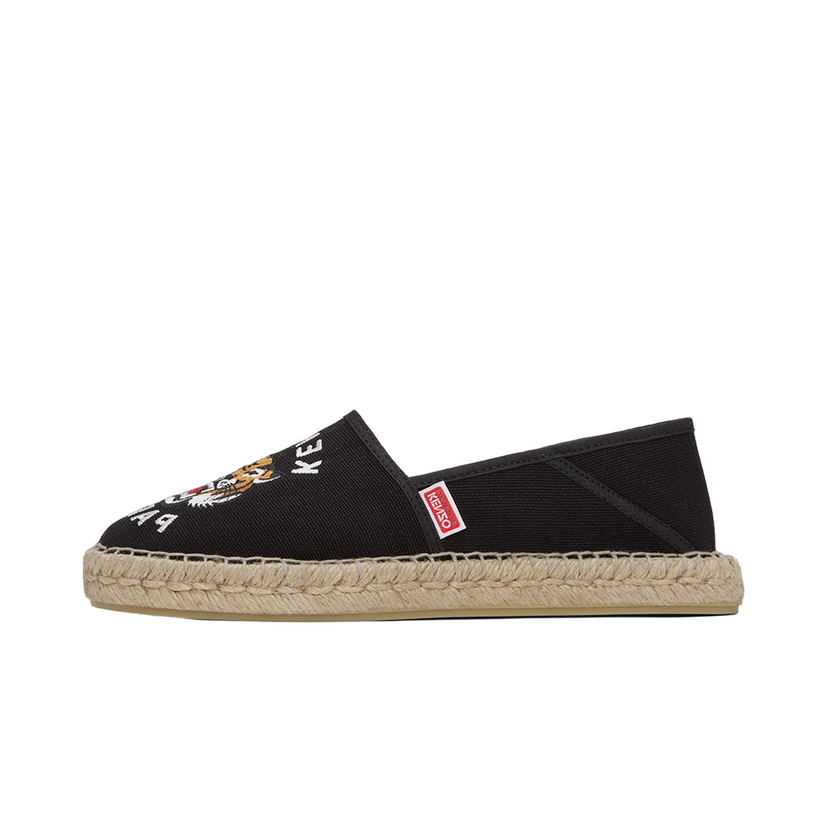 Superge in čevlji KENZO Paris Embroidered Espadrilles "Black" W Črna | FE52ES020F81