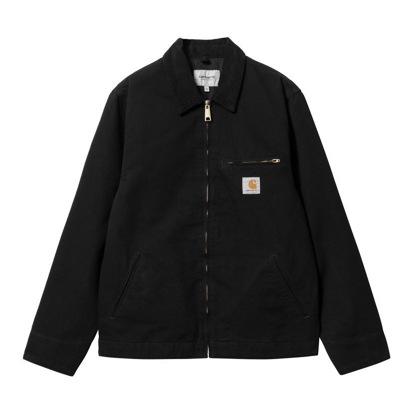 Jakna Carhartt WIP Black Rinsed Detroit Jacket Črna | I033112_9