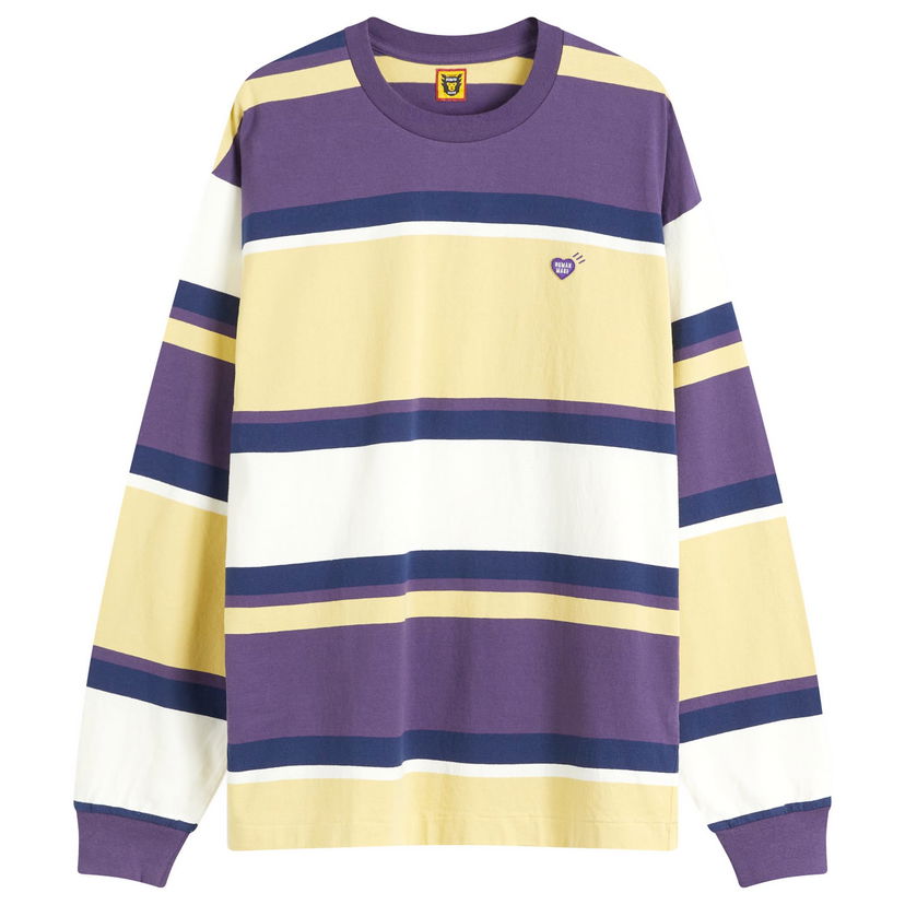 Majica Human Made Human Made Striped Long Sleeve T-Shirt Večbarvna | HM28CS021-YL