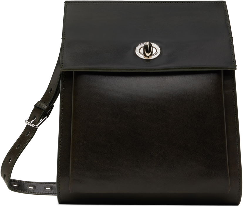 Torba za čez ramo LEMAIRE Lemaire Seed Satchel Bag Zelena | BG0107 LL0109