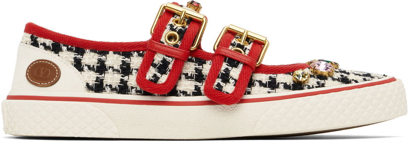 Superge in čevlji Valentino Valentino Garavani Dollyboard Bela | 6W2S0LH6MYL