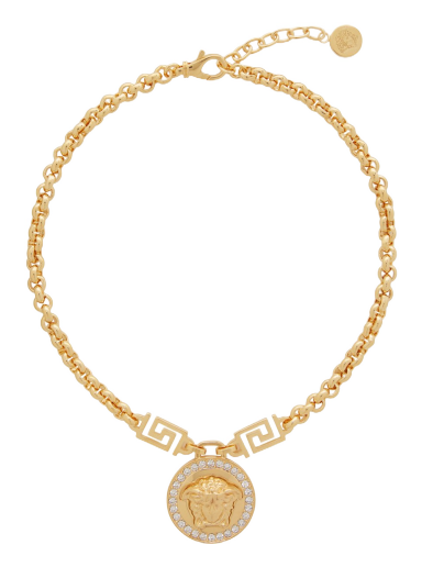 Ogrlica Versace Gold Icon Medusa Necklace Kovinski | DG1E009 DJMX