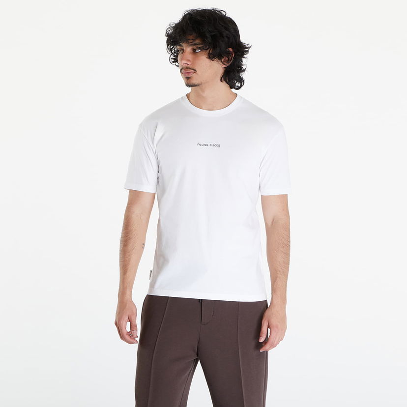 Majica Filling Pieces T-shirt Slim UNSIEX White Bela | 74434001901