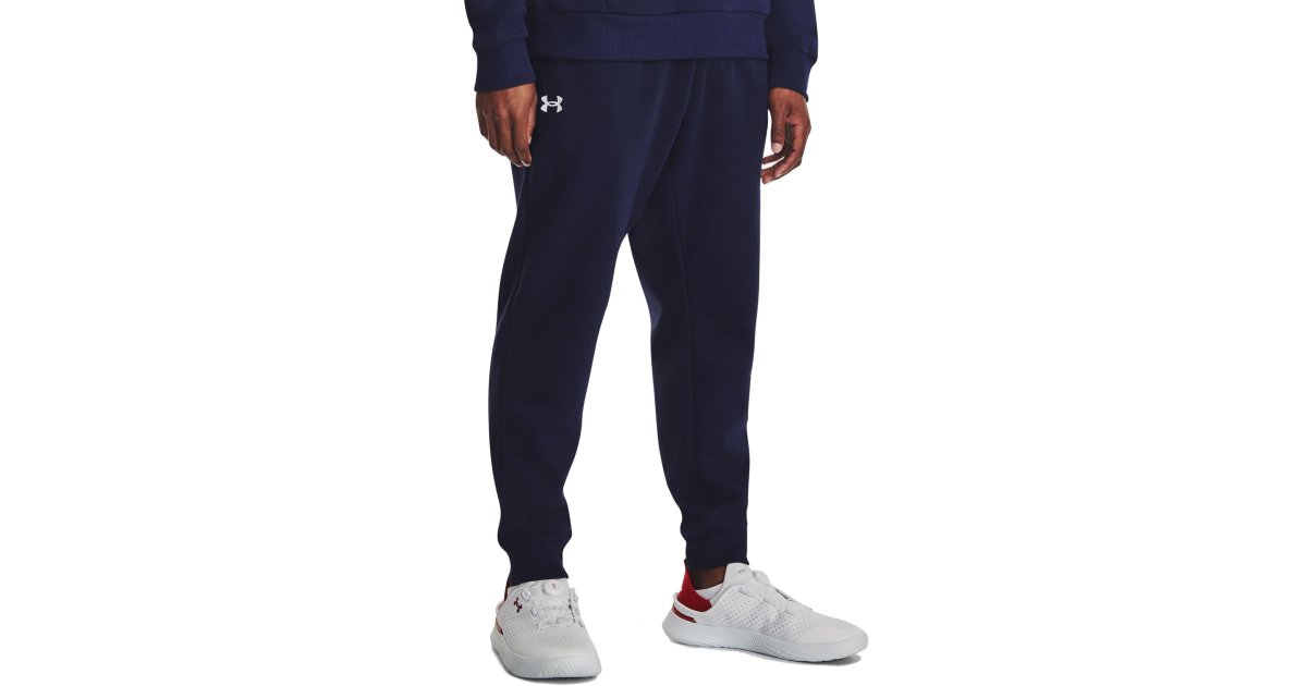 Hlače Under Armour Rival Fleece Mornarica | 1379774-410, 1