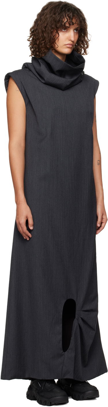 Obleke ADER ERROR Maxi Dress With Cutout Siva | BN01FWDR0101GR, 1