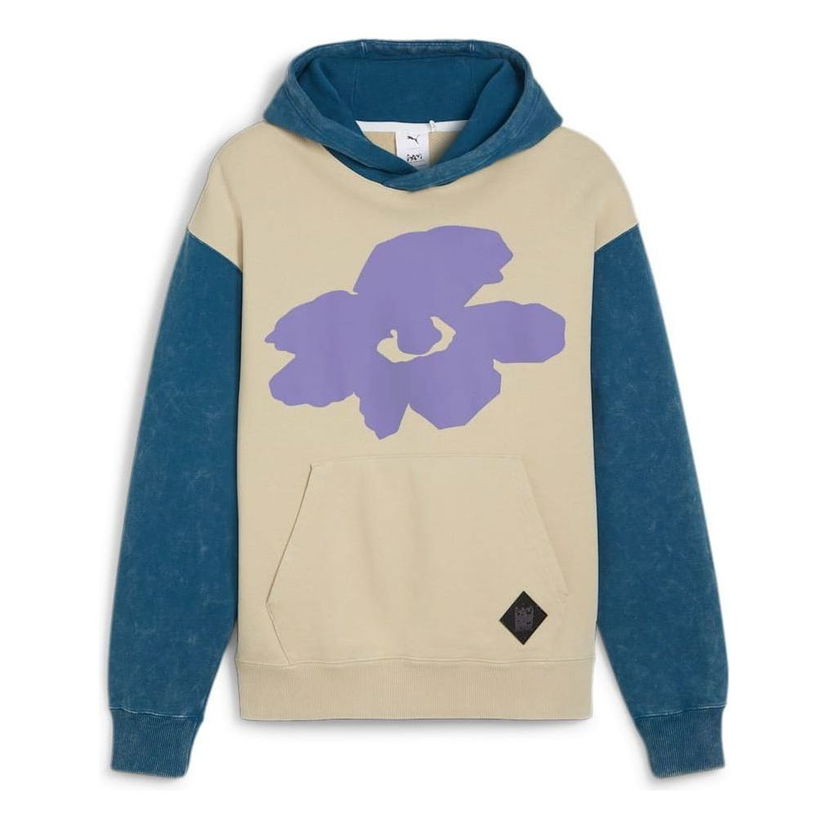 Pulover Puma Floral Print Hoodie by P.A.M. Bež | 624072-90