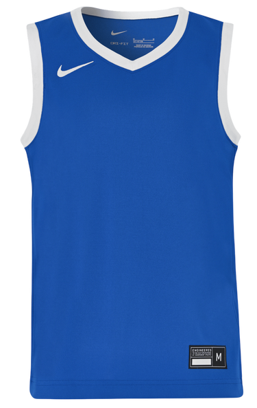 Majica brez rokavov Nike Team25 Basketball Stock Short Modra | a19914-100, 0