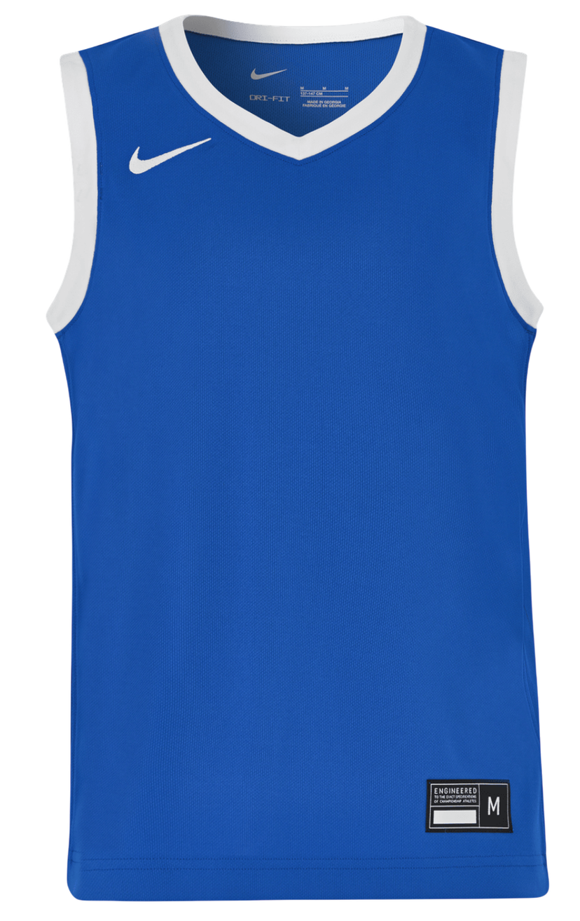 Majica brez rokavov Nike Team25 Basketball Stock Short Modra | a19914-100