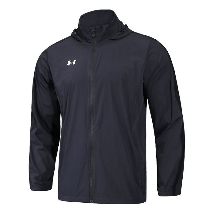 Vetrovka Under Armour Hooded Sports Jacket Črna | 22500408-001