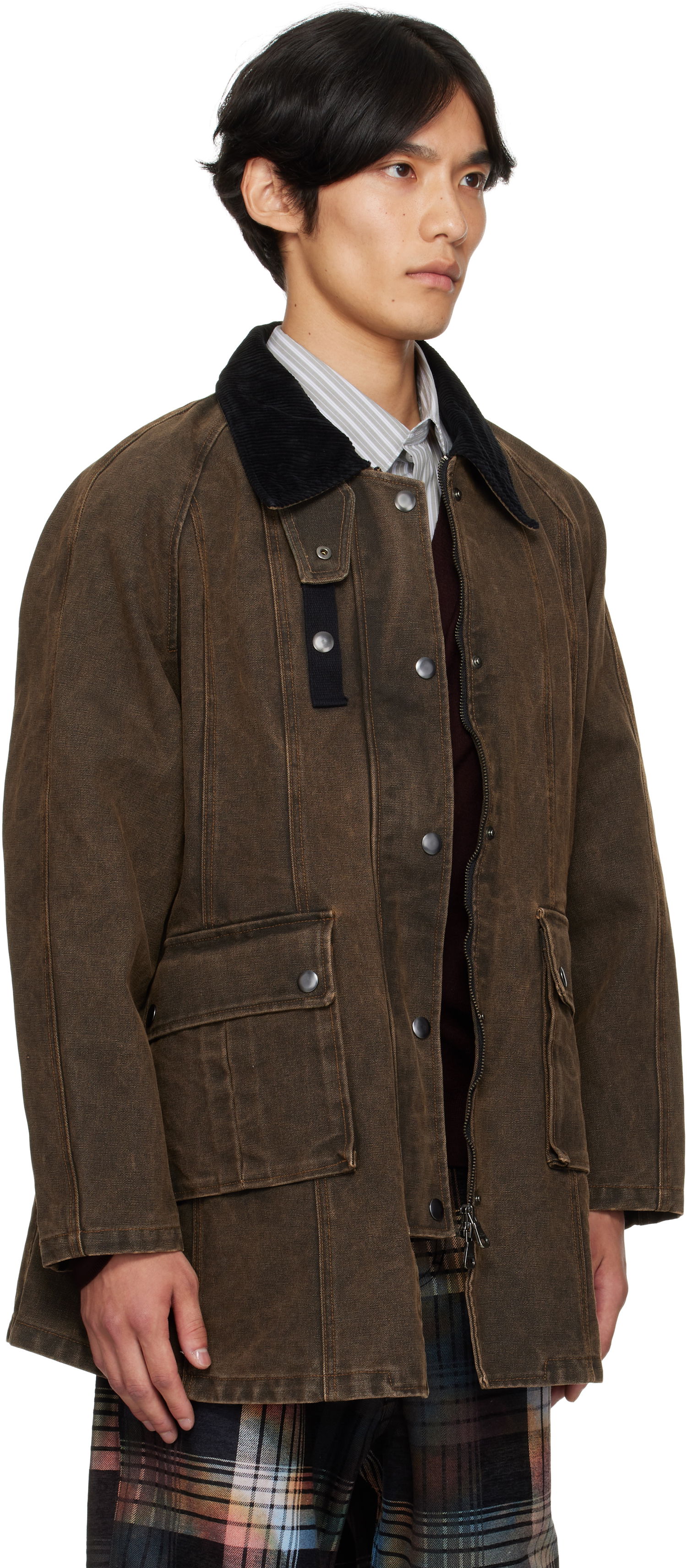 Jakna Andersson Bell Andersson Bell Kerri Trapez Work Jacket Rjava | awa724w, 1