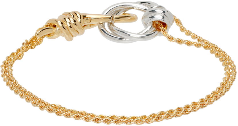 Zapestnica Bottega Veneta Knot Bracelet Kovinski | 795803 V507D