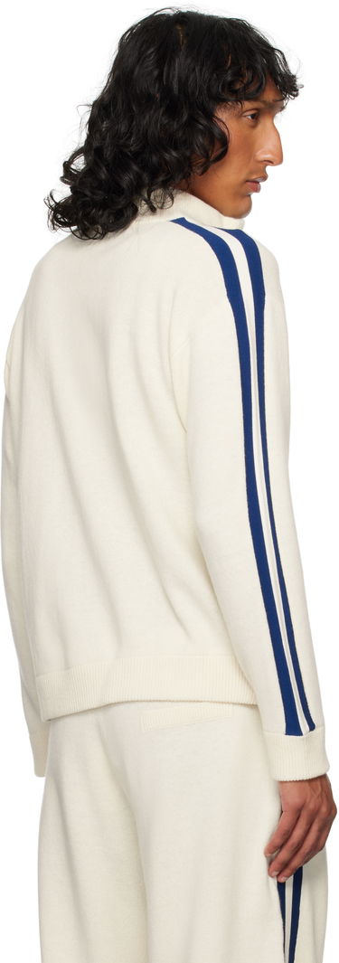 Pleteni pulover DSQUARED2 Dsquared2 Zip-Up Knit Sweater Bela | S74HA1437_D13051, 2