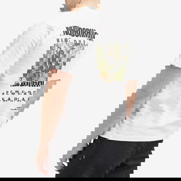 Majica Neighborhood Neighborhood x Rebel Dread Hardware Graphic T-Shirt, Size Large Bela | 242PCDRN-ST02S-WHT, 3