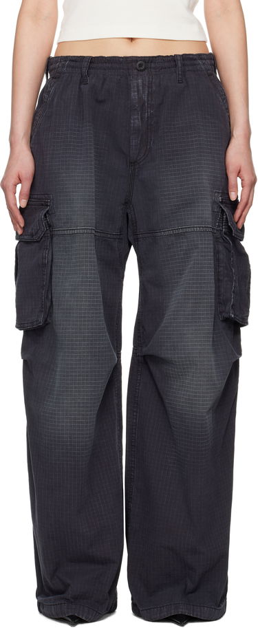 Cargo hlače Alexander Wang Alexander Wang Pre-Styled Ripstop Cargo Pants Črna | 1WC2254815, 0
