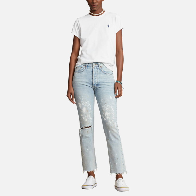 Majica Polo by Ralph Lauren Polo Ralph Lauren Rundhals Bela | 211898698005