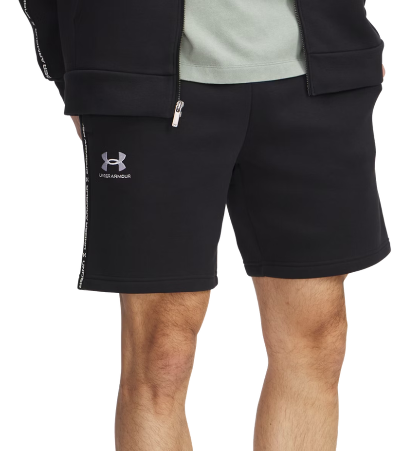 Kratke hlače Under Armour UA Icon Fleece Taping Shorts Črna | 1390299-001