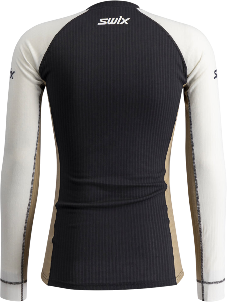 Majica SWIX Long-Sleeved Ribbed Top RaceX Classic Črna | 10115-23-94600, 1