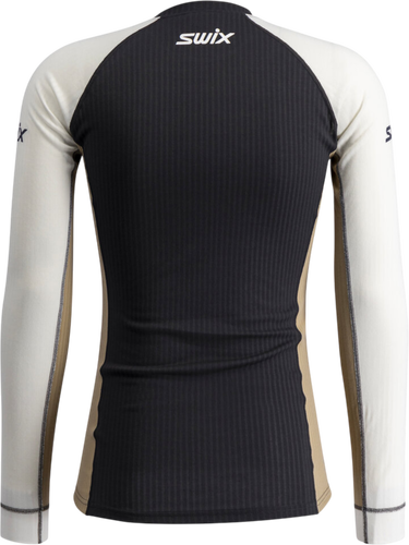 Majica SWIX Long-Sleeved Ribbed Top RaceX Classic Črna | 10115-23-94600, 1