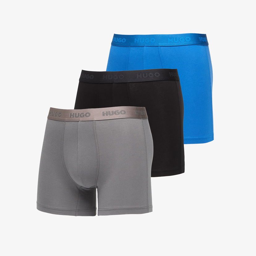 Boksarice BOSS Hugo Boss 3-Pack Boxer Briefs Črna | 50532613-997