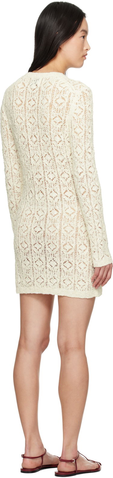 Obleke Loulou de Saison Loulou de Saison Evan Knit Minidress Bela | EVAN, 2