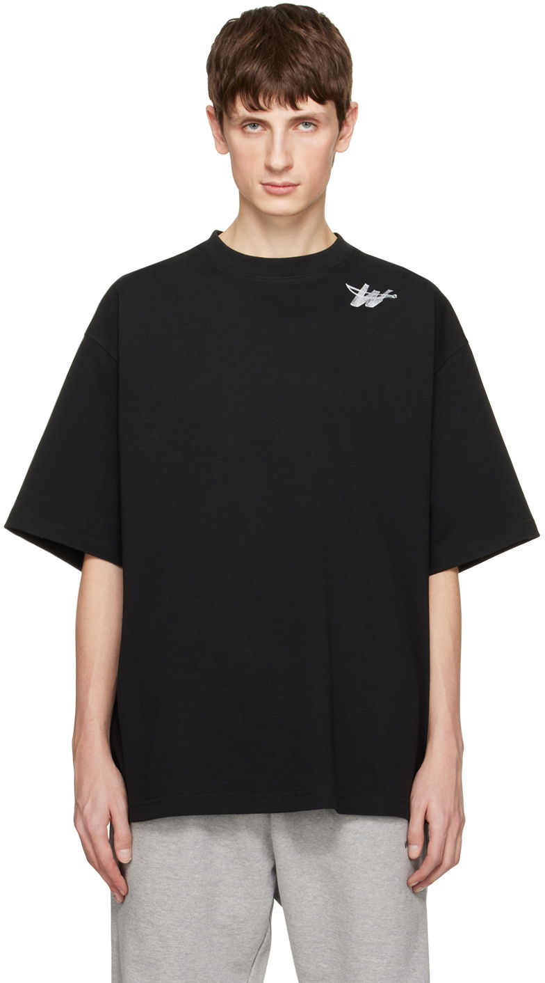 Majica We11done Printed T-Shirt Črna | WD-TP6-20-073-U-BK, 0