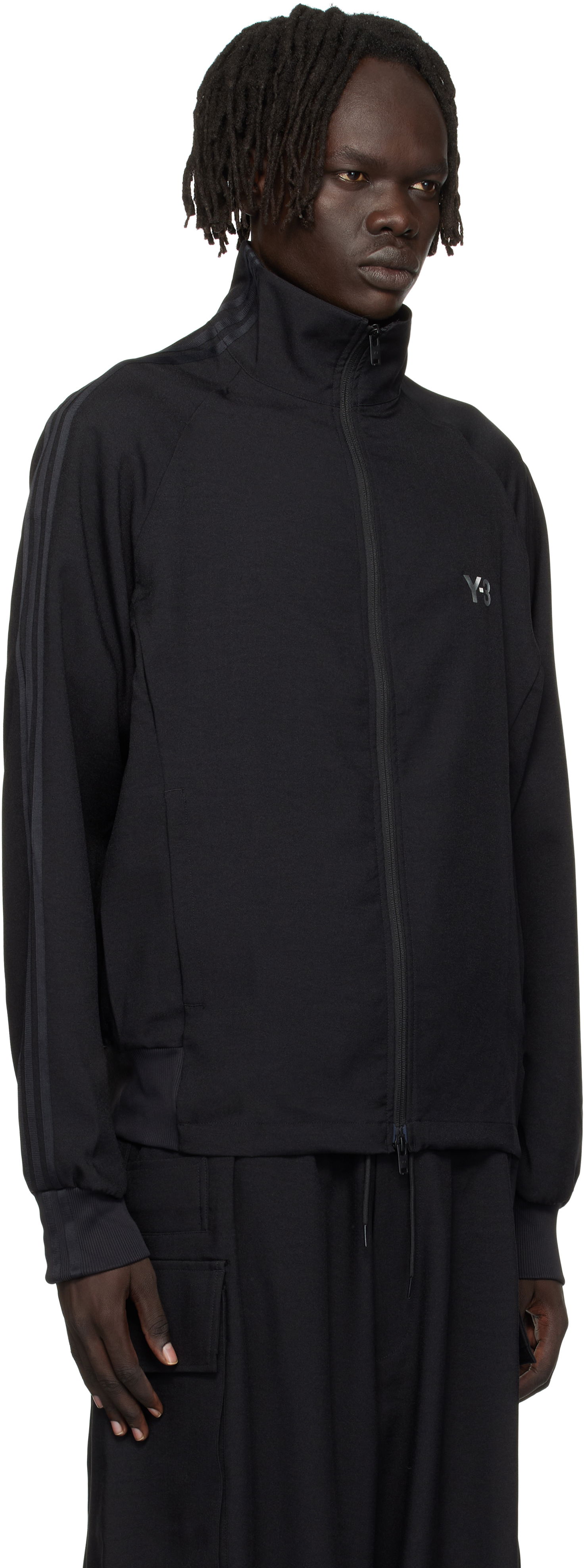 Jakna Y-3 Y-3 Sport Uniform Track Jacket Črna | JW4623, 1