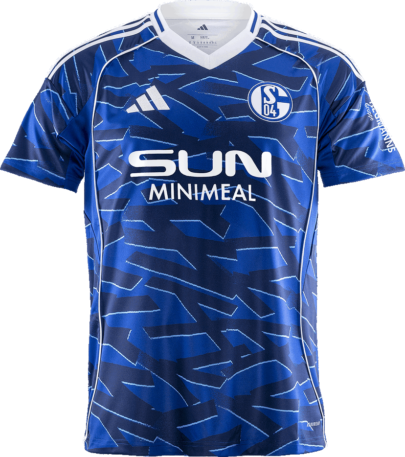 Dres adidas Originals FC Schalke 04 Home Jersey 2025/26 by Adidas Modra | 6s04ji7225