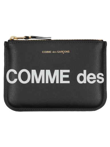 Denarnica Comme des Garçons Huge Logo Zip Pouch Črna | SA8100HL 1