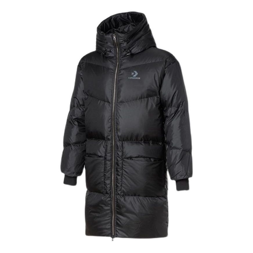 Puhovka Converse Long Down Jacket Črna | 10019328-A05, 0