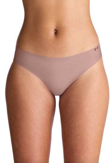 Spodnjice Under Armour Under Armour Solid 3-Pack Hiphugger Panties Roza | 1383897-673, 2
