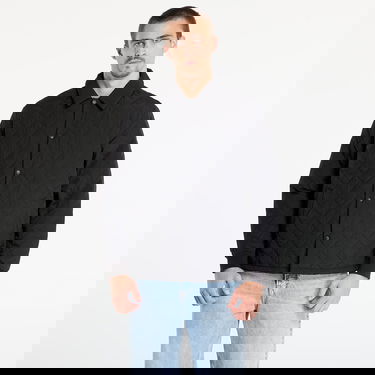 Jakna Urban Classics Quilted Overshirt Jacket Črna | TB7630-00007, 0