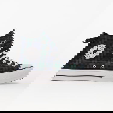 Superge in čevlji Converse Chuck Taylor All Star Lift Platform Plaid Hi Zelena | A13879C, 2