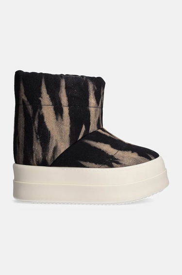 Superge in čevlji Rick Owens Mega Bumper Low Lunar Platform Boots Črna | DS02D2839.DBSUPA, 1